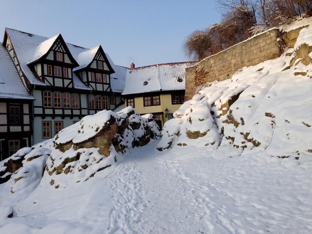 Ferienhaus Brücke Quedlinburg Exterior foto